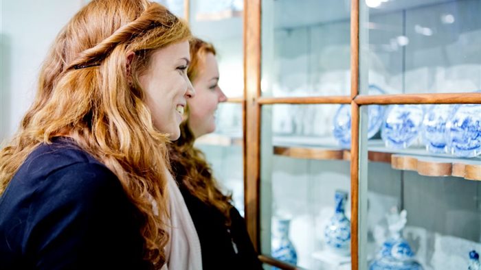 Royal Delft Museum in Delft, Zuid-Holland