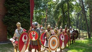 Op bezoek bij de Romeinen