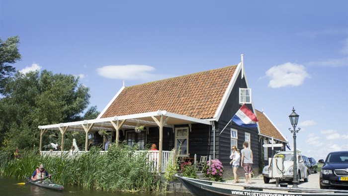 Theetuin en Fluisterbotenverhuur Overleek in Monnickendam, Noord-Holland