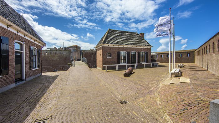 Fort Kijkduin in Den Helder, Noord-Holland