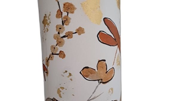 Hoge vaas schilderen