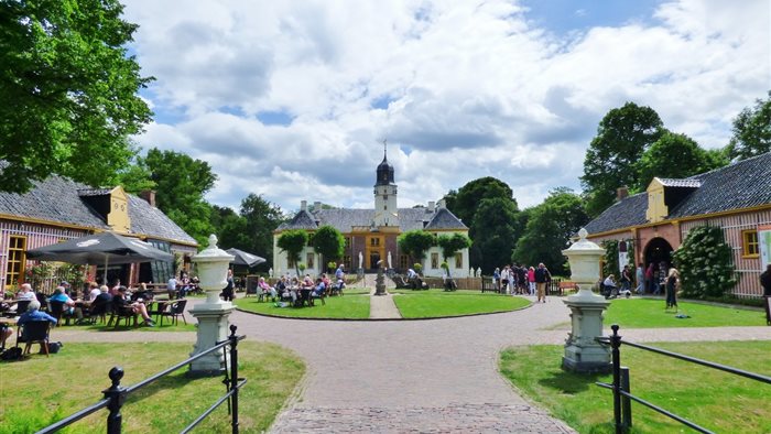 Landgoed Fraeylemaborg in Slochteren, Groningen