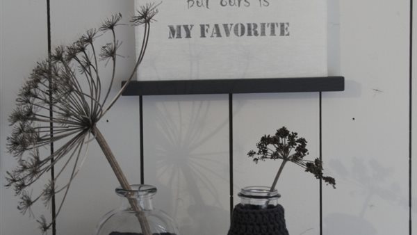 Banner met quote
