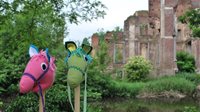 Ridders en prinsessen in Kasteelpark Born