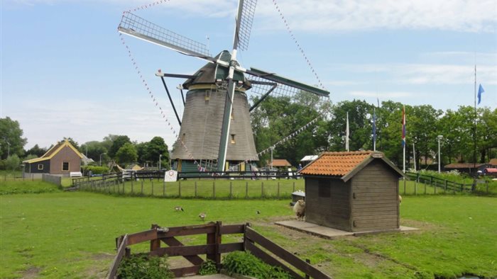 Museum Molen de Vlieger in Voorburg, Zuid-Holland