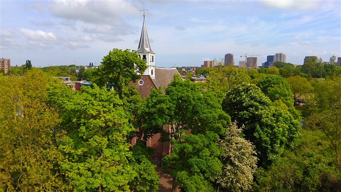 Buiksloterkerk in Amsterdam, Noord-Holland