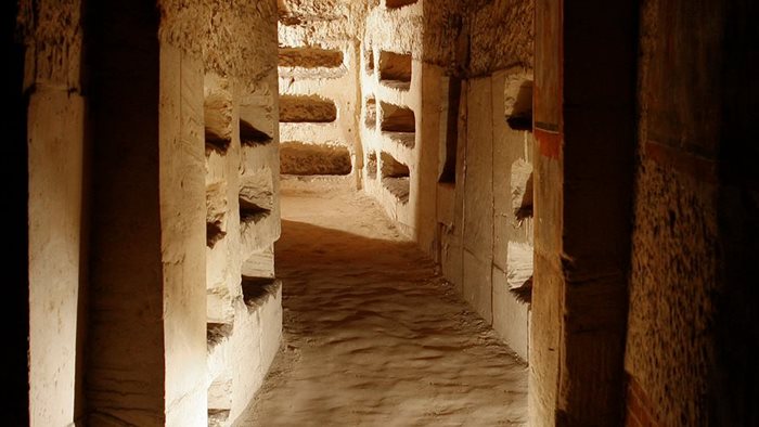 Museum Romeinse Katakomben in Valkenburg, Limburg