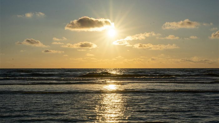 Strand Bloemendaal aan Zee in Bloemendaal, Zuid-Holland
