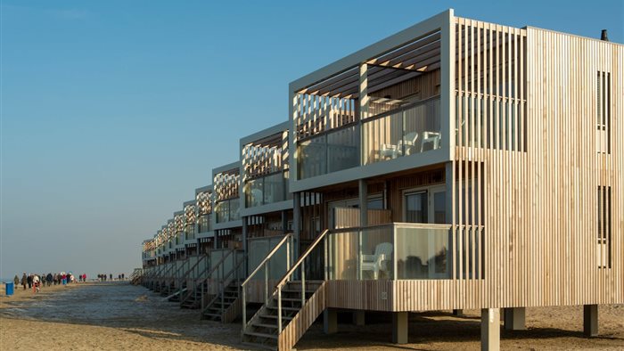 Strand Hoek van Holland in Hoek van Holland, Zuid-Holland