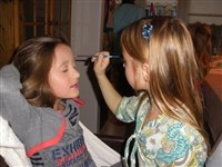 Kinder schmink feestje